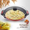 Extragroße antihaftbeschichtete elektrische Grillplatte: Multifunktionale Pfanne zum Frittieren & Backen für Pfannkuchen & Roti