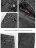 Women's High-Waist Slim Korean Pencil Jeans, Versatile Nine-Point Style, Elastic Fit for Autumn 2021