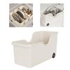 Muti Purpose Kitchen Storage Box Narrow Cabinet Organizer Pot Lid Organizer Countertops Spice Box