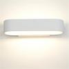 Aluminum LED Wall Lamp, Modern and Minimalist Indoor Lighting, Bedside Decorative Lamp, Corridor Wall Lamp, 12W