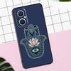 Hamsa Hand Of Fatima Case For OPPO Reno 13F 12F 11F 8T 7 8 10 11 12 13 Pro OPPO Find X8 X6 Pro X3 X5 Lite Cover