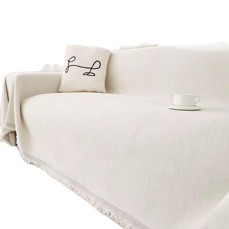 Waterproof sofa towel 2025 new four-season universal cream wind sofa cover integrated all-inclusive universal cover blanket