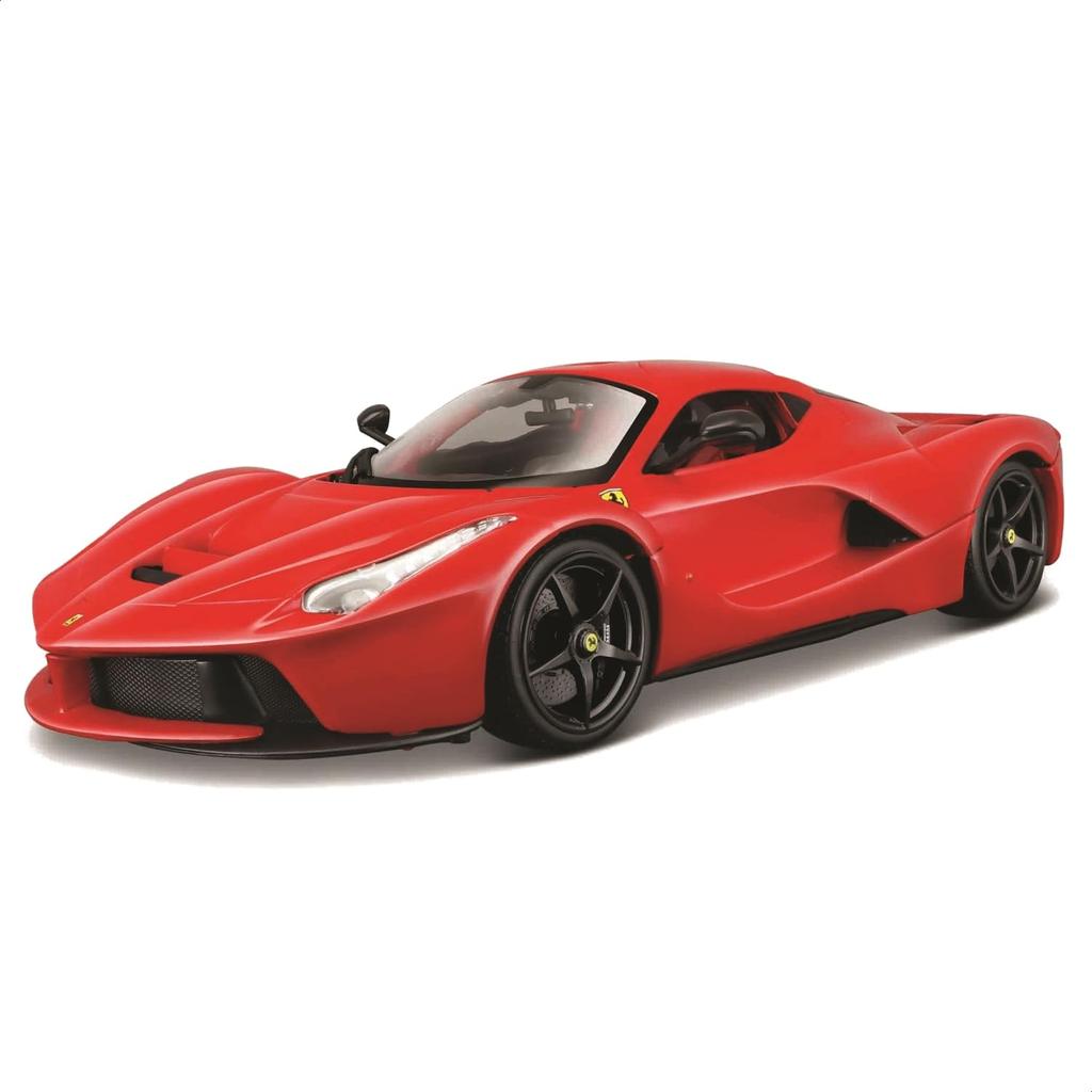 Bburago 1/18 Scale Ferrari LaFerrari Red / Diecast Model Car, Finished Product 18-16001