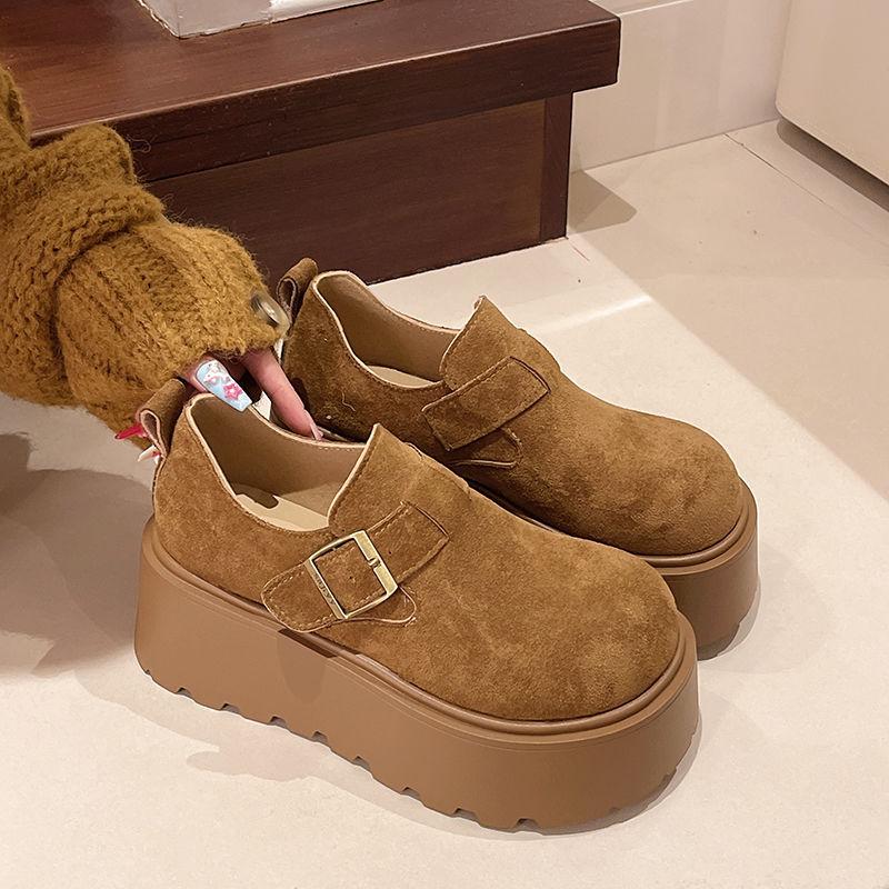 

Новые ретро-кроссовки на толстой подошве, многоцелевые, с мягкой подошвой, повседневные 35 верблюд