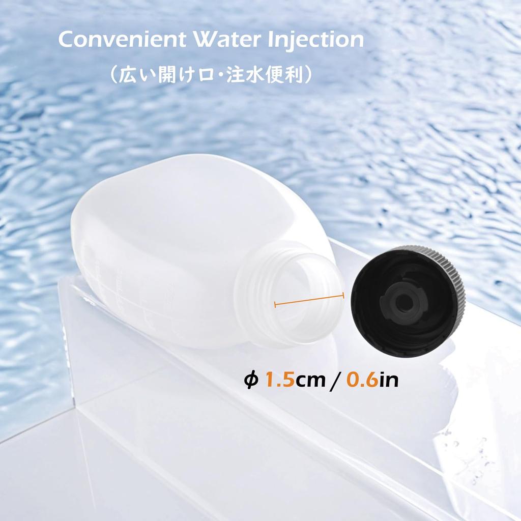 TRIWONDER Marathon Water Lightweight Water Sports Bottle for Hydration and Outdoor Cold and Heat Odorless Bottle, Bottle, Packs, Jogging, Cycling,