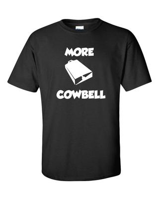 Christopher Walken SNL Sketch More Cowbell Cloche Drôle T-shirt Homme 214