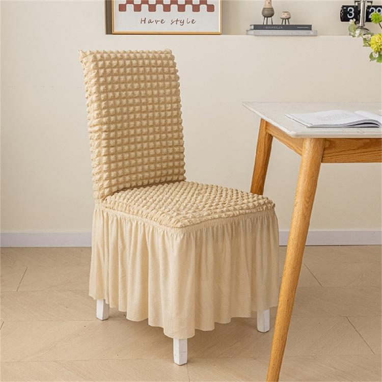 Stretch Chair Cover Folding Chair Skirt for Dining Room Kitchen Banquet Home