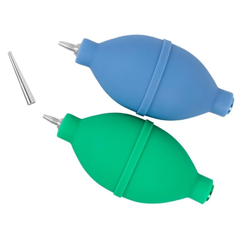 Heavy Duty Rubber Air Dust Blower with Ergonomic Aluminum Design Small Portable Air Blowr for Electronics Maintenance
