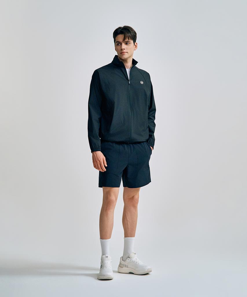 Sergio Tacchini M Cushlight Lightweight Windbreaker (Black)