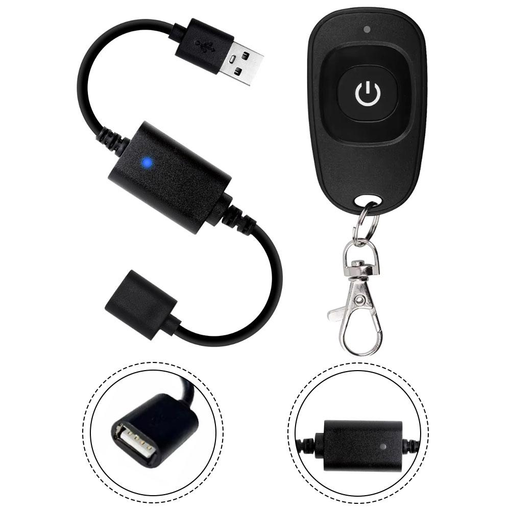 USB Wireless Remote Control Switch RF 43392 MHz for LED Light Fans with Easy Setup and Low Power Consumption 3A Load