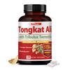 Tongkat Ali 400 mg Toidulisand, Mustapipra pulbriga, 120 kapslit pudelis