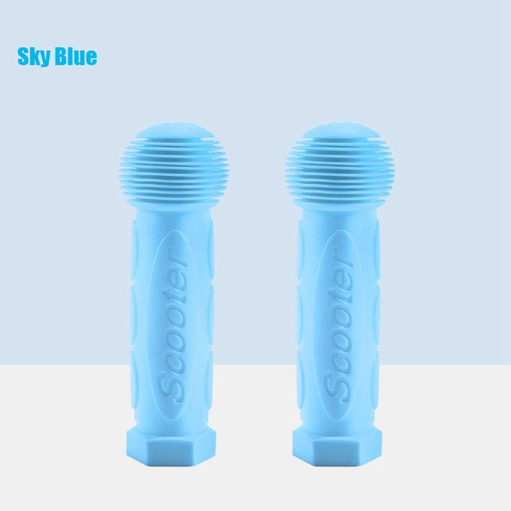 Blue Red Skateboard Scooter Accessories Rubber Grip Children Bike Parts Handle Handlebar Grips