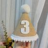 1Pcs Birthday Hat for Baby Kids Party Headwear Decorative Celebration Photo Prop Favor Gift Birthday Party Hat