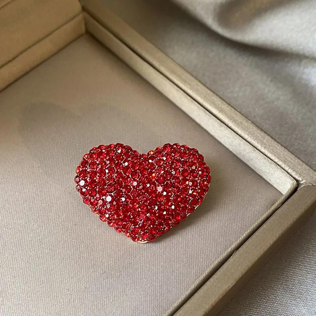 Láska Brož Dámská Špičková Špičková Odznak Temperament Fixace Oblečení Oblek Perlové Šperky