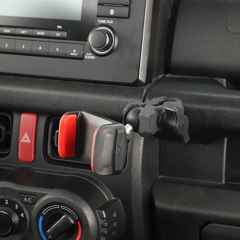 Car Co-pilot Handle Expand Phone Holder Mobile Phone Bracket GPS Phone Stand Bracket  Fit For Suzuki Jimny 2019 Up Car Interior Accessories