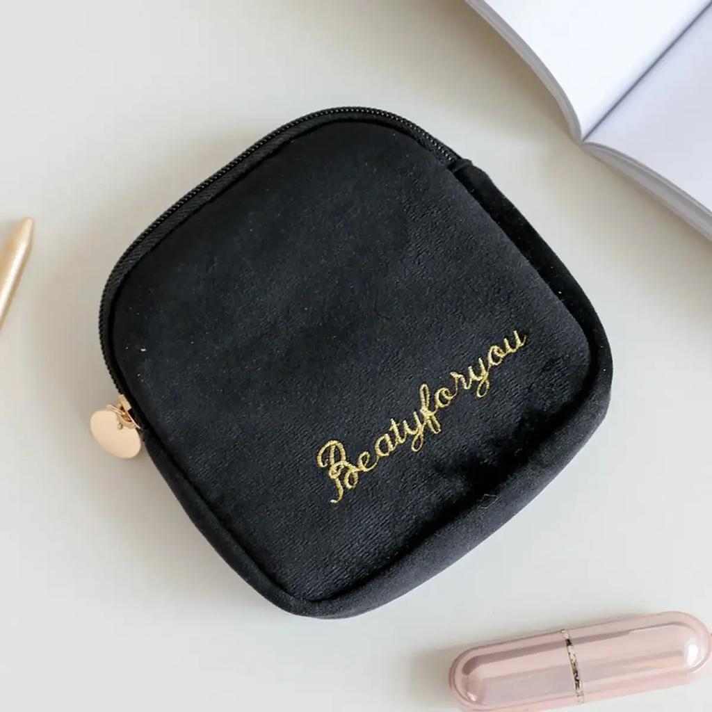 1pc-Girl Sanitary Napkin Storage Bag Sanitary Pad Bag Jewelry Storage Bag Headphone Bag Cosmetics Box