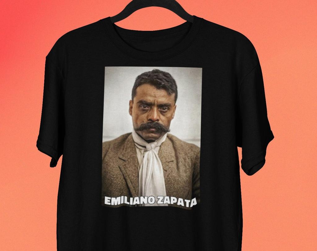 Emiliano Zapata Mexican Revolution T Shirt, Emiliano Zapata T Shirt, Mexico T Shirts