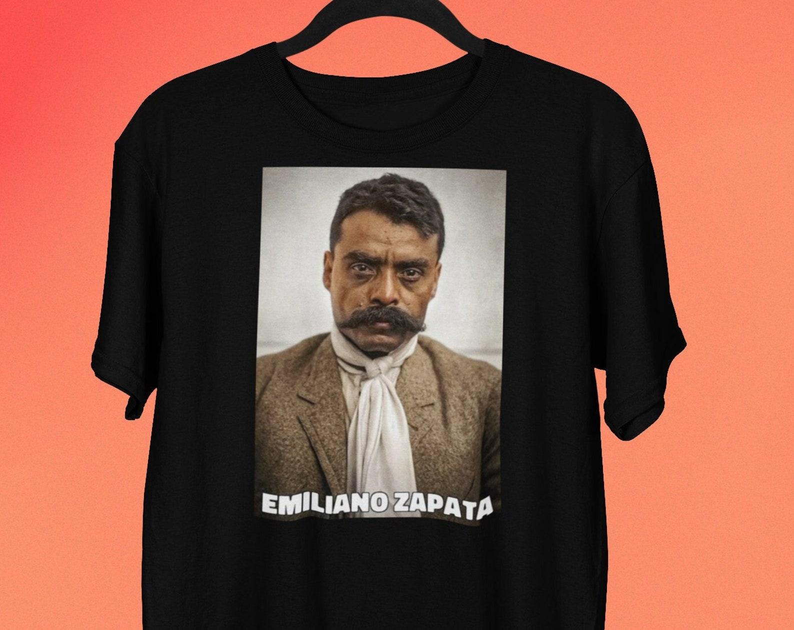 Emiliano Zapata Mexican Revolution T shirt, Emiliano Zapata T shirt, Mexico T shirts L