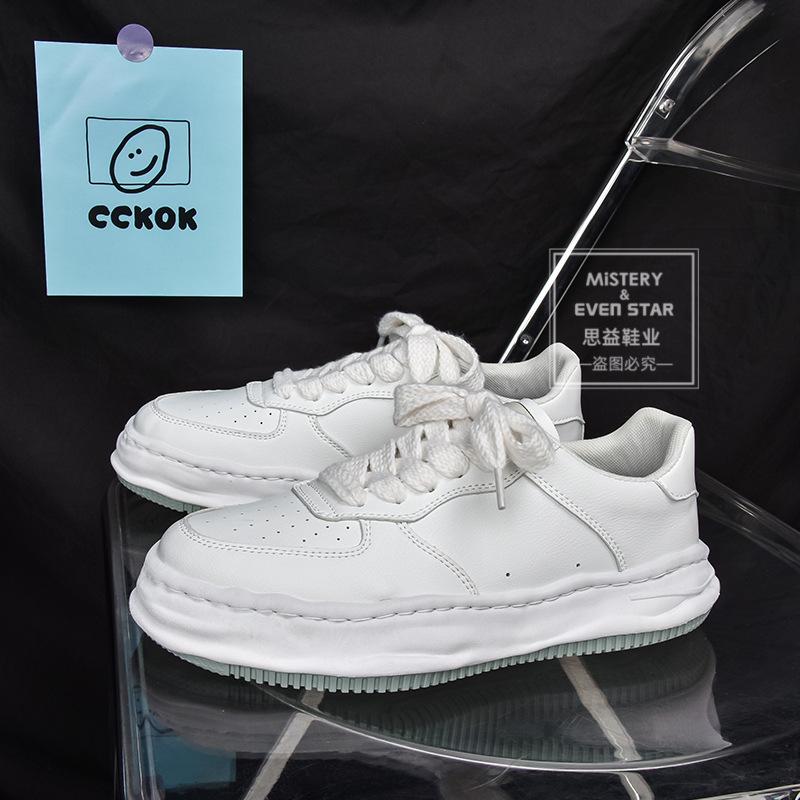 Shoes versatile platform white shoes casual heightening board shoes sports shoes 543M