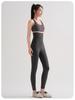 Women's High Waist Slimming Yoga Pants - Spring/Autumn Elastic Base Layer, 8-Point Length for Short Women