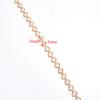Wholessale 1 Meter Stainles Steel Gold Color Handmade Heart Eye Sunflower Chains for Women Necklace Bracelet Anklet DIY Jewelry