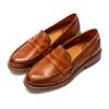 Balance Shoes Tech Orthopedic Women's Loafer Burgundy Leather Loafer