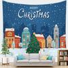 Cartoon Santa Claus Tapestry Christmas Tapestry Wall Hanging