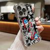 Cool Portgas D Aces Plating Phone Case For Xiaomi Redmi A7 15 A3 15C 14C K50 Note 15 14 13 12 12s Pro Plus 4G5G Anti Fall Airbag
