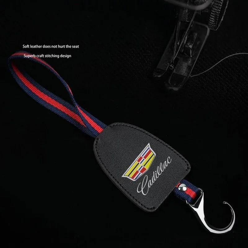 Autositz-Rücken-Aufbewahrungshaken Tragbarer Haken Tasche Handtasche für Cadillac Escalade ATS BLS CTS CT4 CT5 CT6 EXT STS SLS SLR SRX XLR
