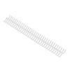 10Pcs Binding Coils 34 Holes Polypropylene Wear Resistant Binding Spines for Stationery
