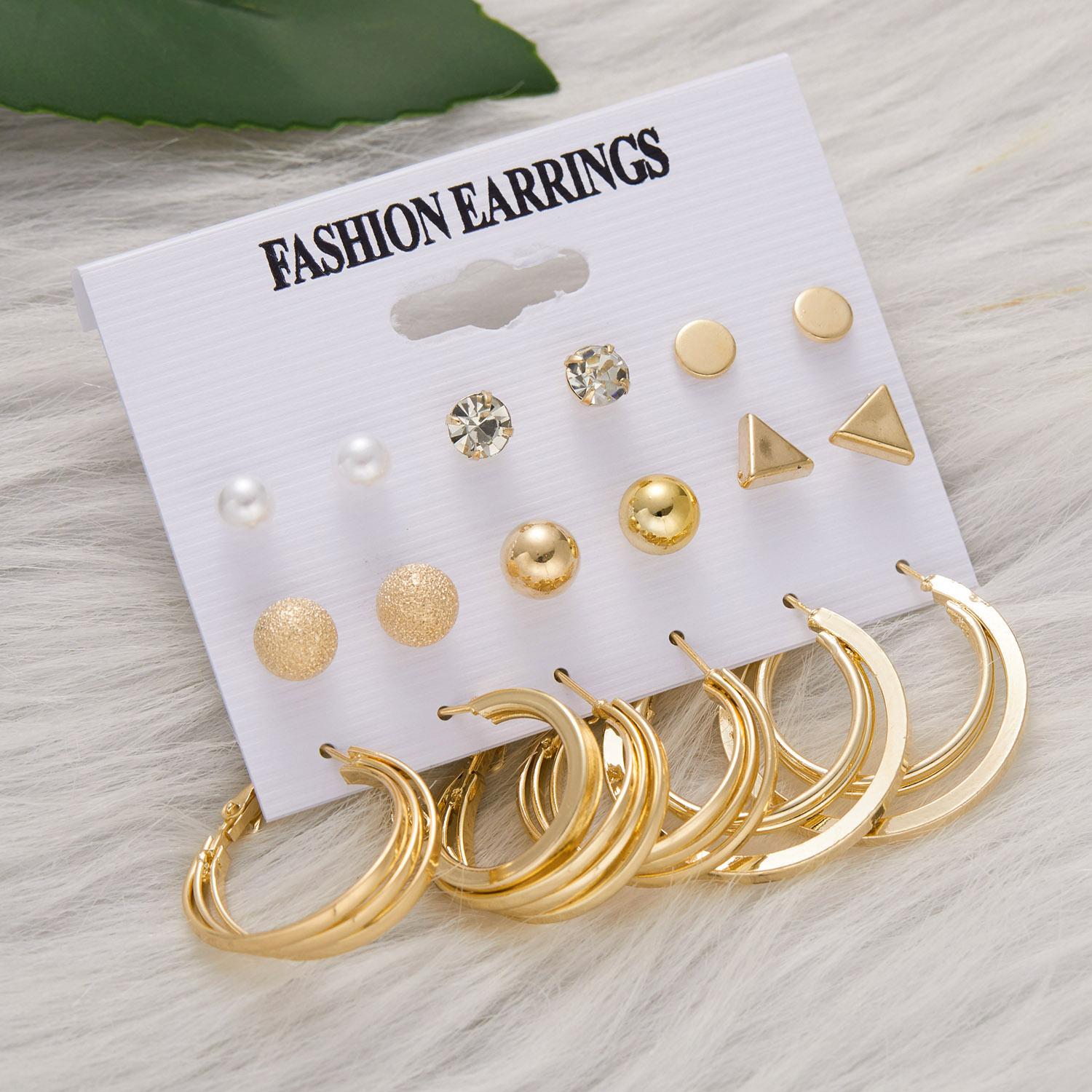 

Trendy Drop Earrings Set For Women Fashion Colorful Butterfly Pearl Resin Dangle Earrings Girl Party Temperament Zircon