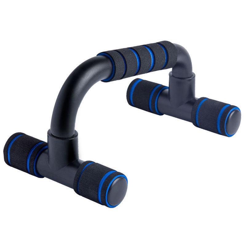 H-Shaped and I-Shaped Push-Up Stand for Indoor Fitness and Chest Muscle Training. синий