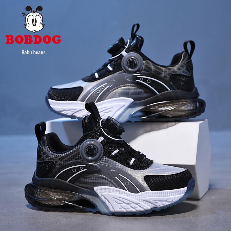 Bobodou Boys' 2025 Autumn/Winter Warm Leather Cotton Sports Shoes