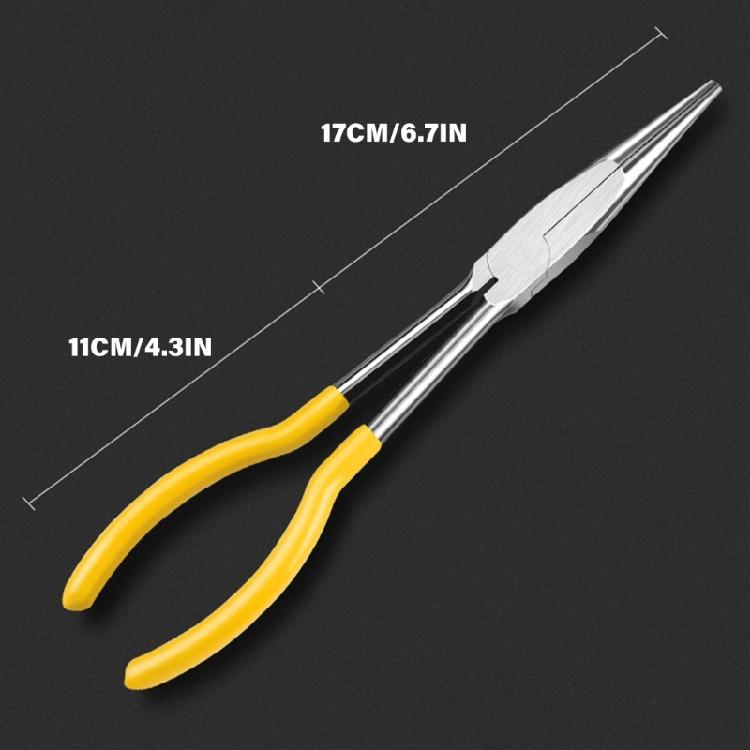 Multipurpose 11inch Pliers 6Pieces with Comfortable Grip Handle for Gripping Twisting Cutting Tight Space Extended Use