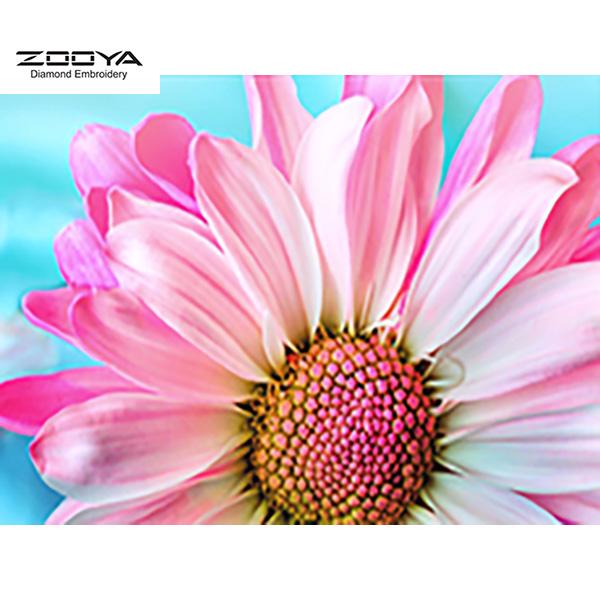 

ZOOYA DIY 3D квадратная алмазная живопись Подсолнух Вышивка Крестом Ремесло Стежок Домашний Декор