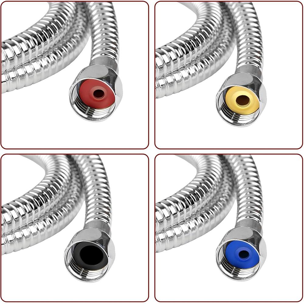 8pcs Silicone Shower Head Flow Restrictor Kit for Various Standard Shower Head