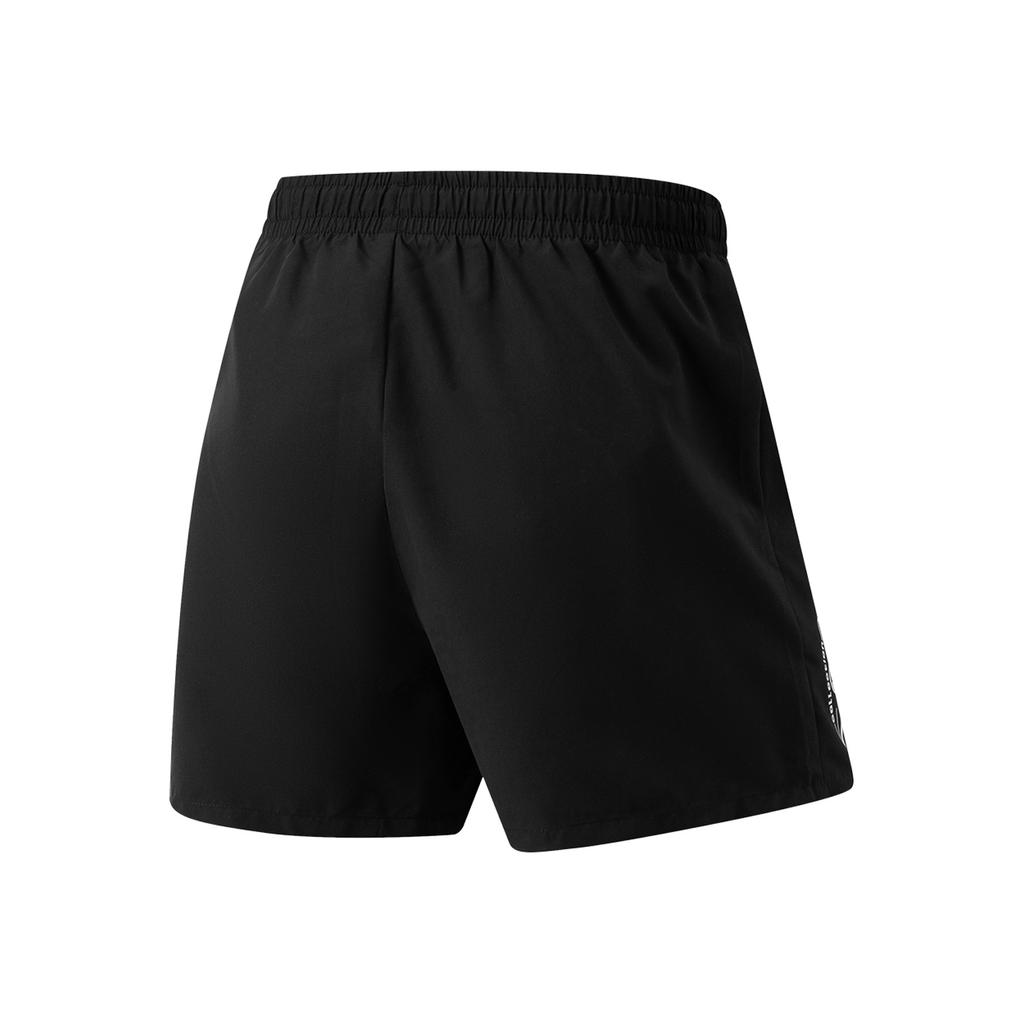 Li Ning Swimming Series Casual Comfortable Lace-Up Sun Protection Beach Shorts Men Shorts Black ASLU133-1