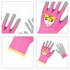 Gartenhandschuhe für , 1 Paar Handschutz, Alter 3-5, Jungen und Mädchen, Angeln