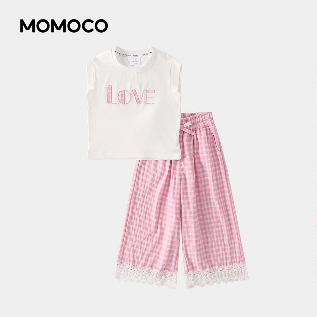 Summer Sweet and Cute Set for Girls, 2026 Summer New Collection for Children, Colorful, Lightweight, Loose and Casual Two Piece Set