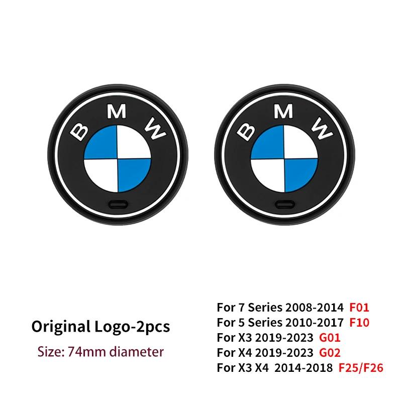 Adesivo per Auto Caldo 2025 M Power Sottobicchieri per Auto in Silicone Antiscivolo Tappetino per Tazza d'Acqua per BMW X1 X2 X3 X5 X4 X6 X7 G30 G20 G32 G11 G12 F40