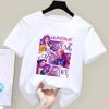 Hot KPop Demon Hunters Child Short Sleeve T-shirt Anime Character Print Tees Boys Girls Summer Casual Tops