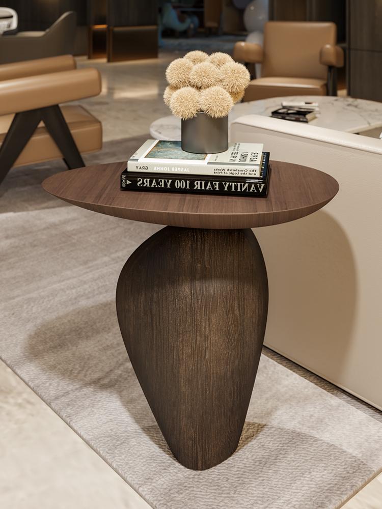 Home Decor Creative Cobblestone Side Table Living Room Sofa Corner Tables Nordic Coffee Tables Tea Tables Bedroom Bedside Table