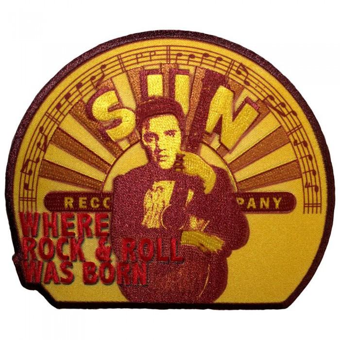 Elvis Presley Elvis Where R&R Was Born Iron On Patch