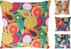 Poduszka Dekoracyjna 45x45cm Ogrodowa We Wzory