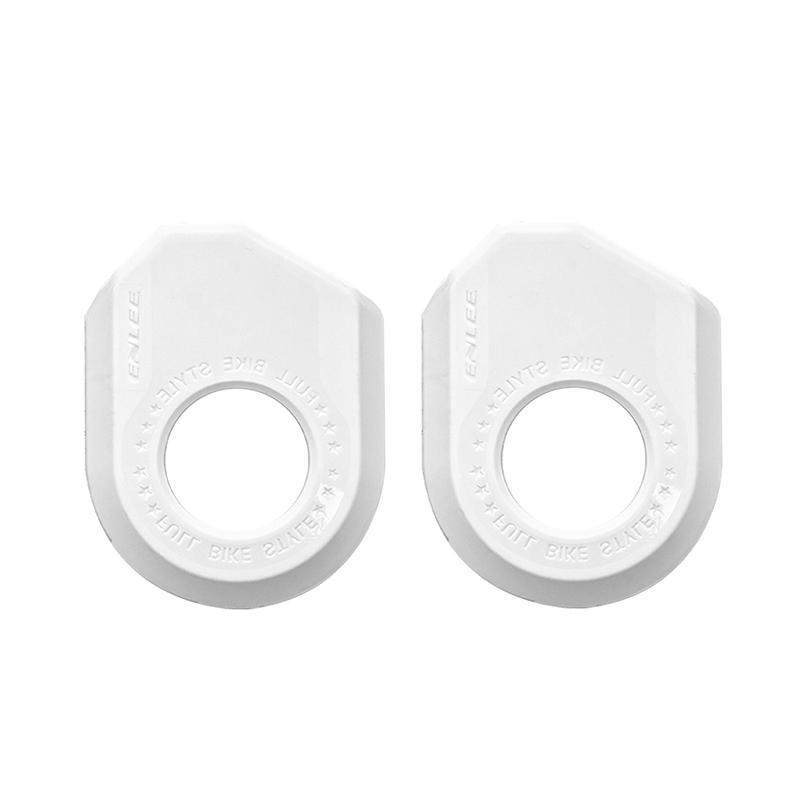 2Pcs Bike Crank Arm Protector TPU Anti Cover For Mountain Road Bike Chainring Universal Decorative Maintenance Gear