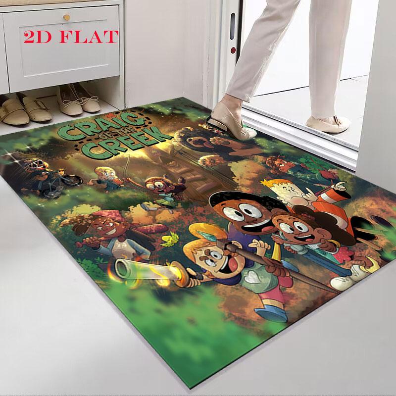 Creek Hideout Carpet Rug for Living Room Bedroom Home Sofa Decoration,Kids play Nonslip Floor Mat