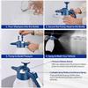 Foam Pump Blaster 68 Oz– Multi-Purpose Hand Pump Foam Sprayer with Dual Adjustable Nozzles + Perfect for Car Washing & Garden Watering