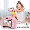 Appareil Photo pour Enfant - Kids Mate - Ecran 2,0 Pouces HD - 8MP/1080P - Carte TF 32 Go - Rose