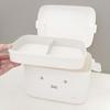 Okato Miffy Storage Case with Divider Tray for Easy Storage of Small Wide x High x 16cm Deep Items, Handle, 23.5cm 15.7cm