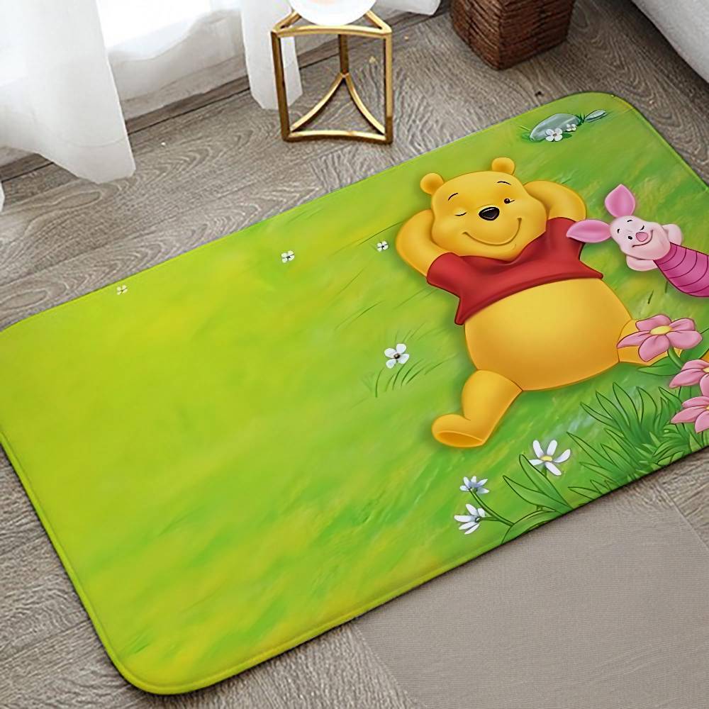 W-Winnie The P-Pooh Cute Carpet For Living Room Sofa Decor Modern Rug Floor Mat For Men Bedroom Durable Area Rugs